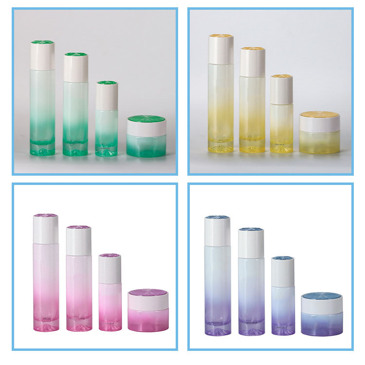 Luxury Face Cream Jars Wholesale Custom Skincare Bottles Set