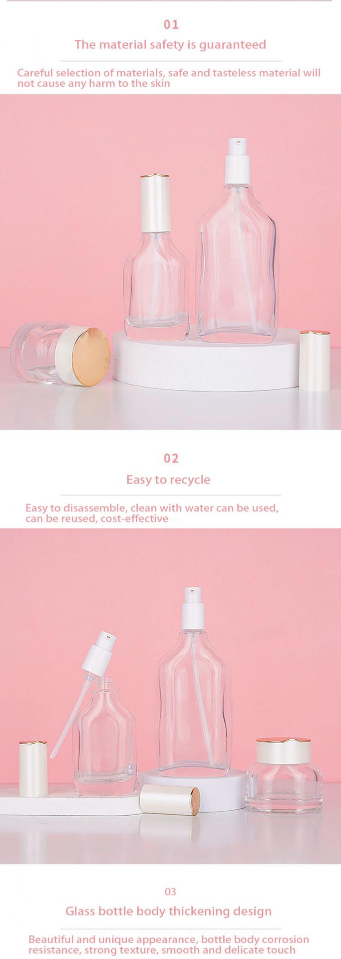 Wholesale Clear Cosmetic Bottles And Jar