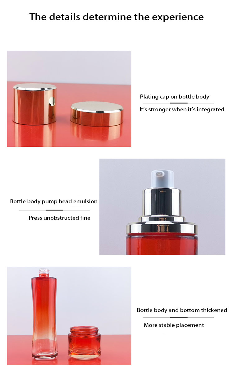 empty 40ml 100ml 120ml 30g 50g Airless Cosmetic Containers